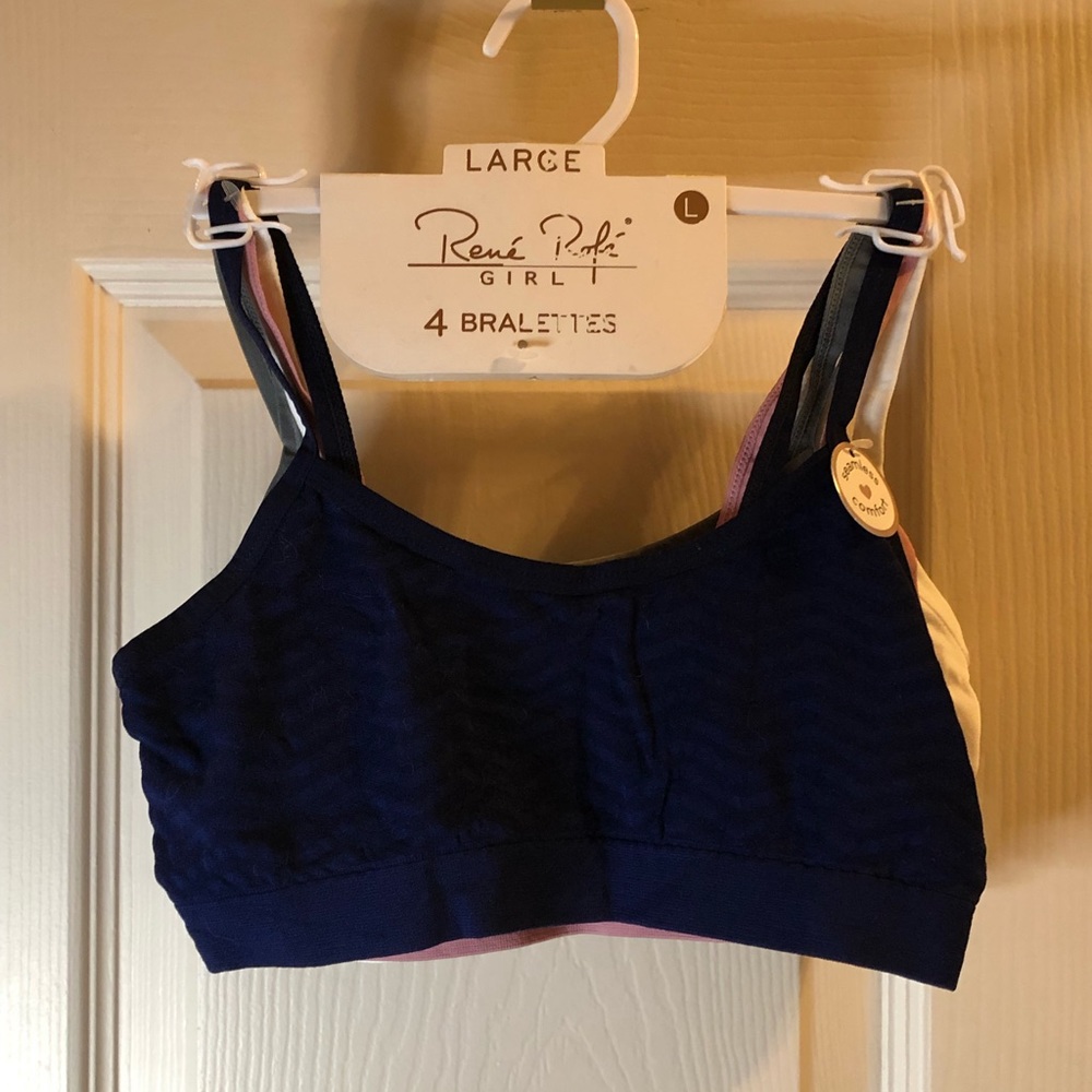 Rene Rofe 4 pack training bras.